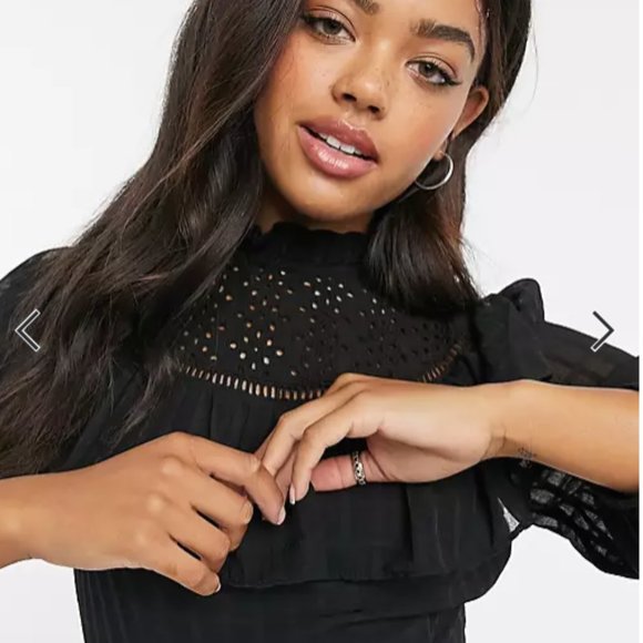 NWOT | ASOS | mini smock dress - Picture 4 of 4